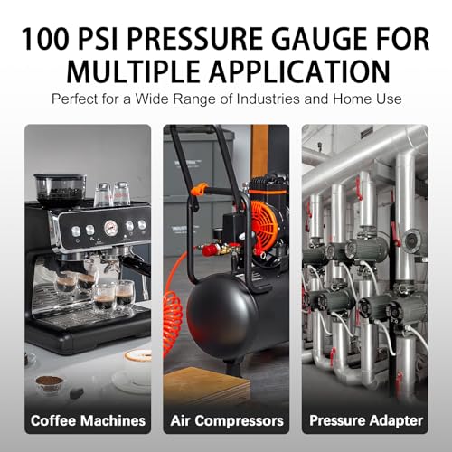 100Psi 700Kpa Mini Pressure Gauge