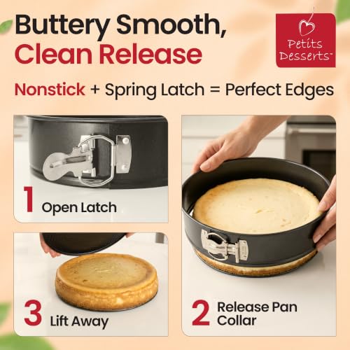 Cheesecake Pan and Springform Cake Pan Set