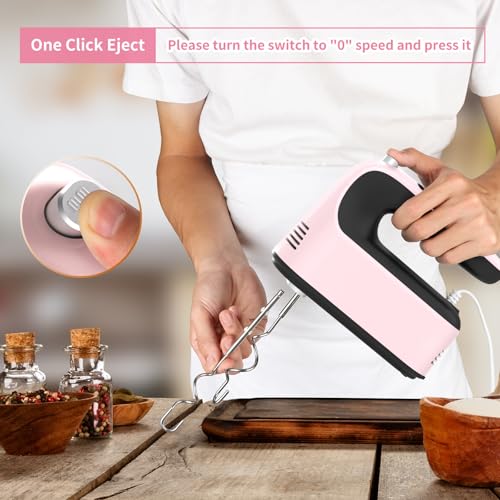 9 Speed Digital Hand Mixer Electric
