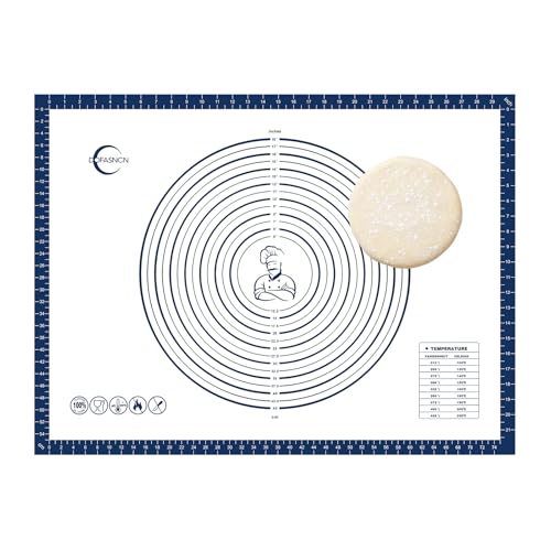 Silicone Pastry Mat Dough Baking Bread Sourdough Fondant Pie Dough Pizza