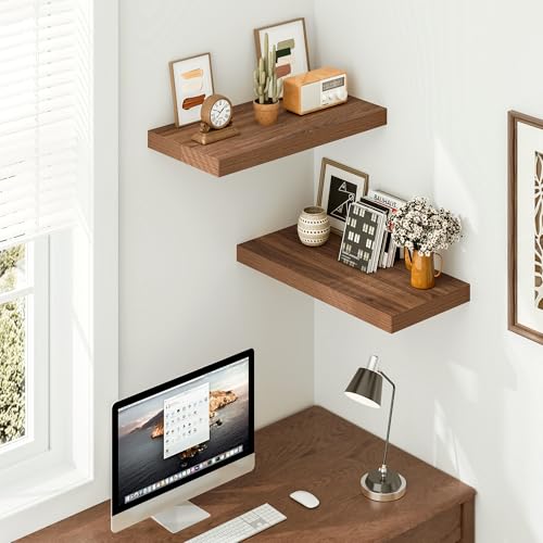 24 Inch Deep Floating Shelves (2 Count)