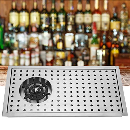 G1 2 Automatic Stainless Steel Cup Washer Cleaner Machine Rinser Pitcher Drain and Drip Tray Glass Rinser for Hotel Bar Pub Restaurant