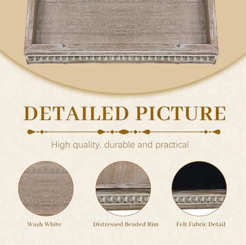 Square Wood Serving Tray