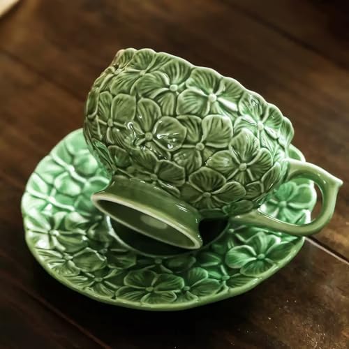 Tea Cups and Saucers Set of 2 (2 Count)