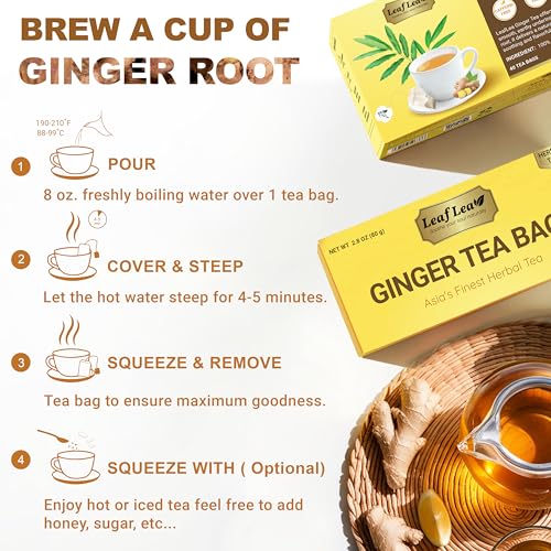 Ginger Tea Bags (40 Count)