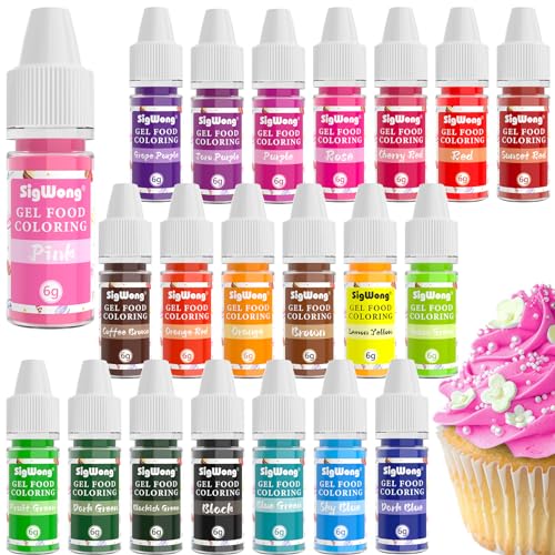 Gel Food Coloring Set (5.25 Fl Oz)