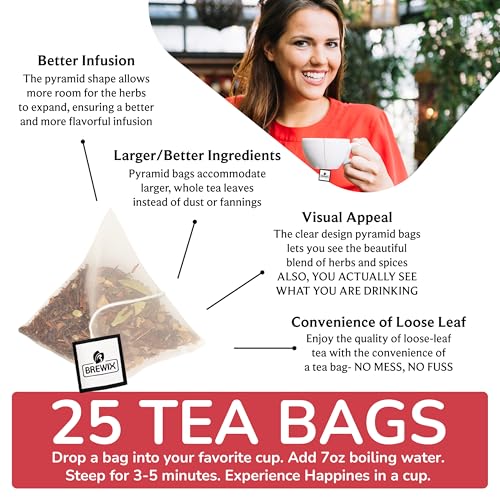 Rooibos Chai Tea Bags (25 Count)