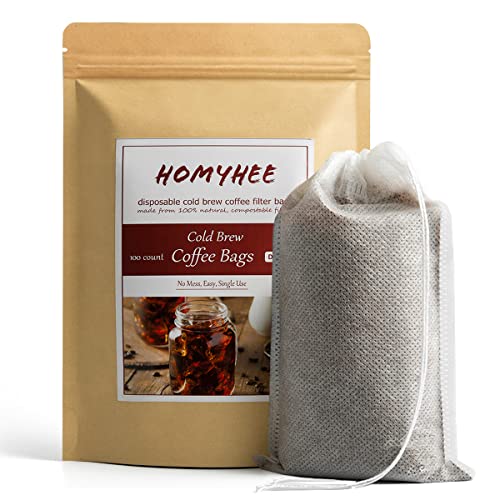 No Mess Cold Brew Coffee Filters (100 Count)