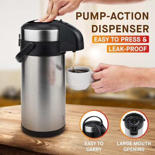Airpot Coffee Dispenser with Pump