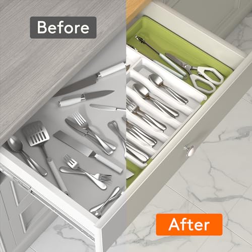Extra Large Silverware Drawer Organizer