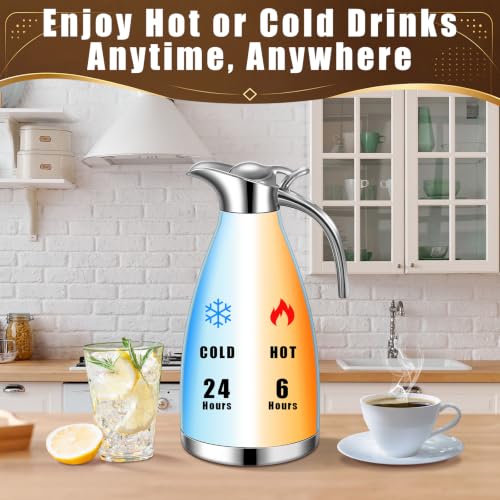 2 Pcs 68oz Thermal Coffee Carafe