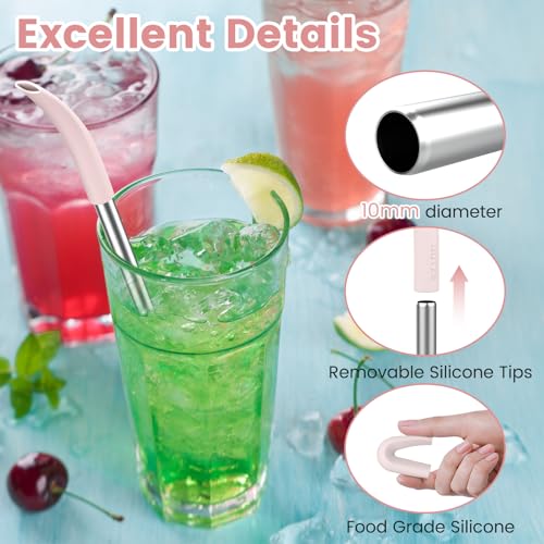Anti Wrinkle Straw 6 Pcs for Stanley (6 Count)