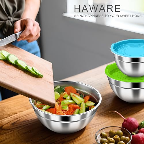 Mixing Bowls with Airtight Lids (6 Count)