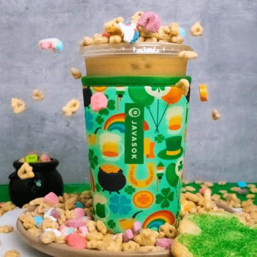 JavaSok Iced Coffee & Cold Soda Insulated Neoprene Cup Sleeve