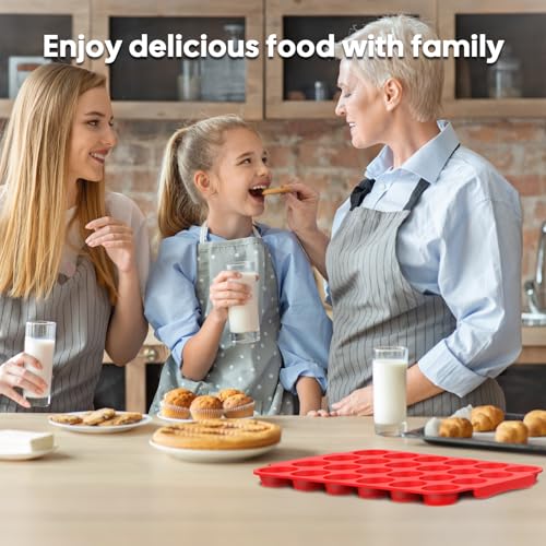 2 Pack Silicone Muffin Pan for Baking (2 Count)