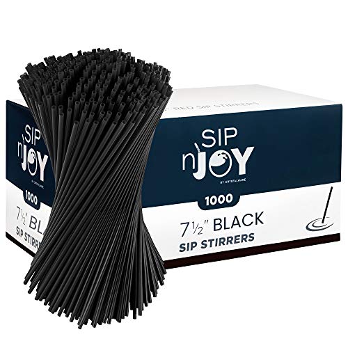 Crystalware Plastic Stir Straw (1000 Count)
