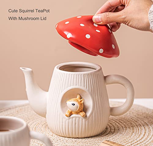 Cute Mushroom Teapot