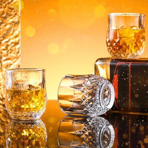 36 Pcs 2.7 oz Mini Shot Glasses Set Whiskey Tasting Glasses Heavy Duty Base Clear Shot Cup Cute Cordial Mini Wine Cups for Bourbon (36 Count)
