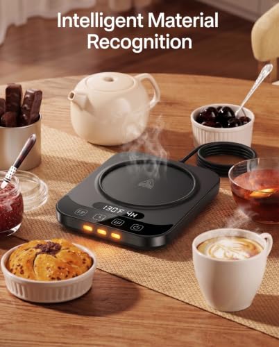 Smart Coffee Mug Warmer with LED Display