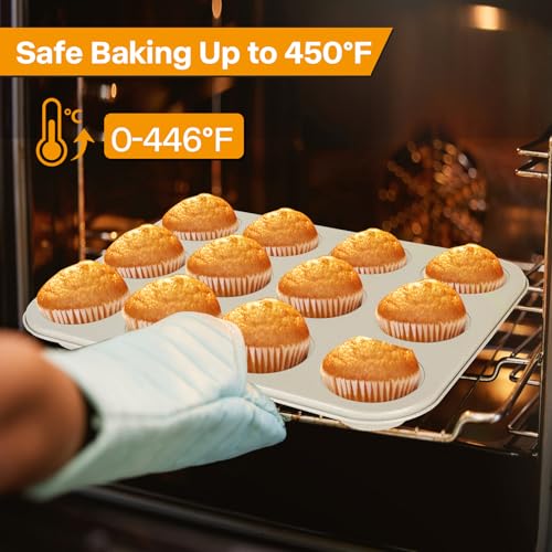 2 Pack Healthy Baking Cupcake Pan