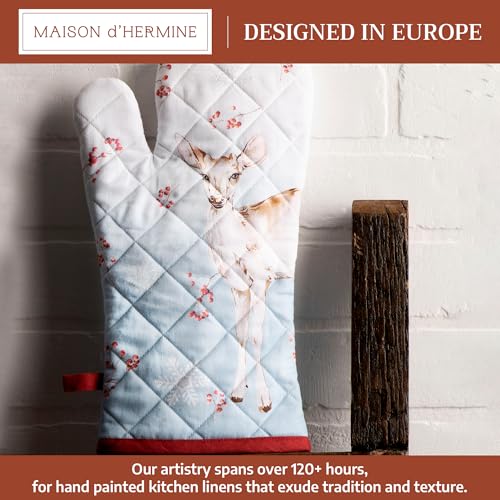 Maison d'Hermine Oven Gloves 100% Cotton Oven Mitt