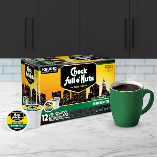 K-Cup Pods - Midtown Decaf, 6 Packs of 12 K-Cup Pods (72 Count)