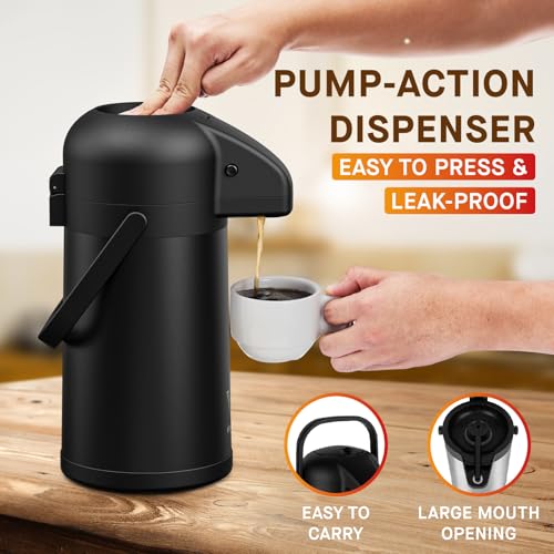 Airpot Coffee Carafe for Keeping Hot