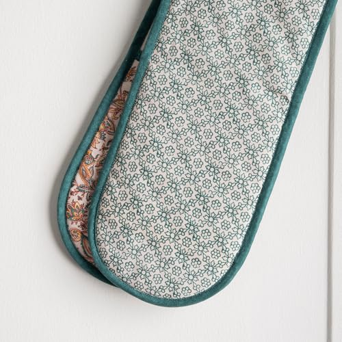 Double Oven Mitts 100% Cotton Double Oven Glove