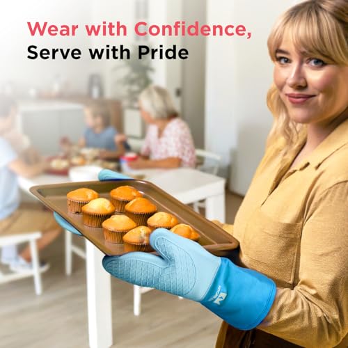 UltraShield Silicone Oven Mitts (2 Count)