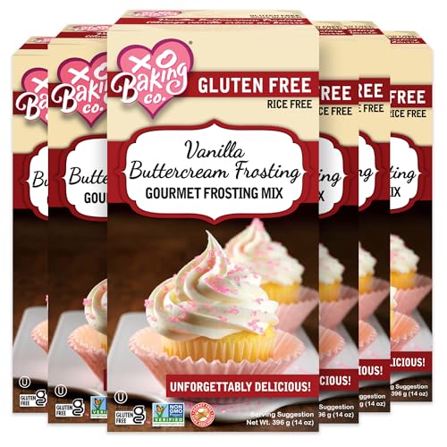 Gluten Free Vanilla Buttercream Gourmet Frosting Mix; Non (84 Ounce)
