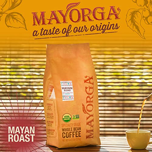 Organic Coffee 5lb Mayan Blend (80 Ounce)