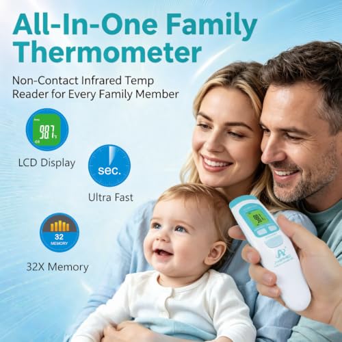 Non Contact Medical Grade Forehead Thermometer