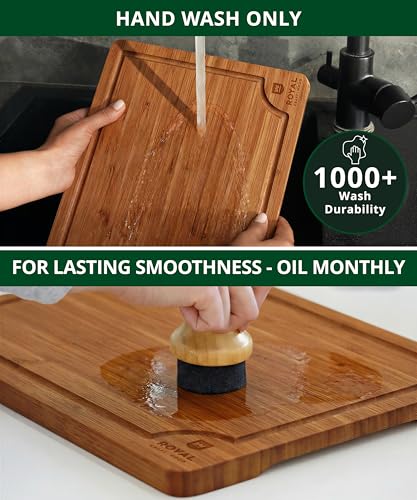 Wooden Cutting Boards for Kitchen Appliances (3 Count)