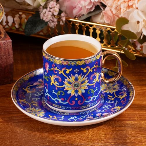 Tea Cup and Saucer (2 Count)