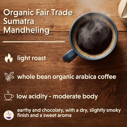 Organic Fair Trade Sumatra Mandheling (16 Ounce)