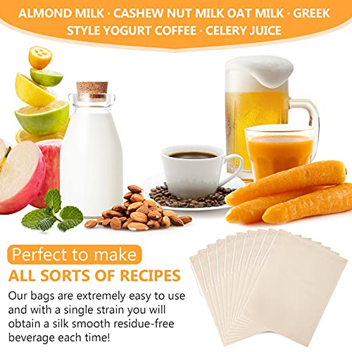 10 Pack Nut Milk Bag