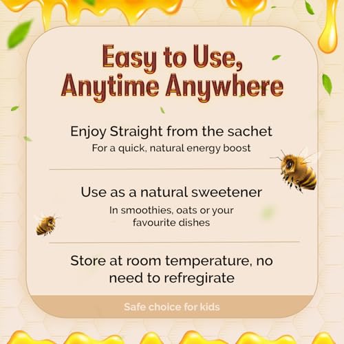 Sidr Gold Honey Sticks (20 Count)