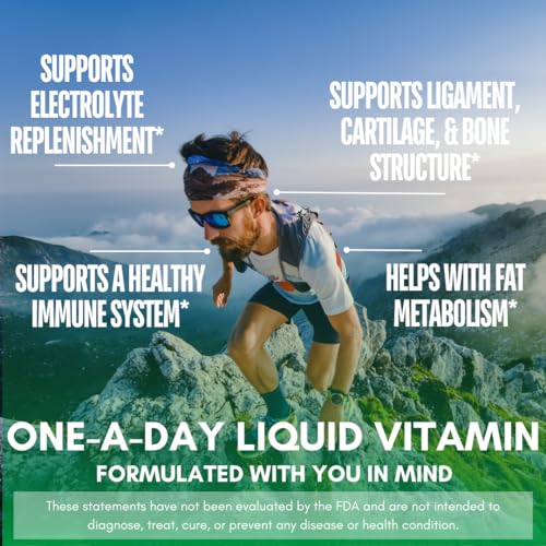 Premium Ionized Plant Based Trace Minerals Liquid Formula (16 Fl Oz)
