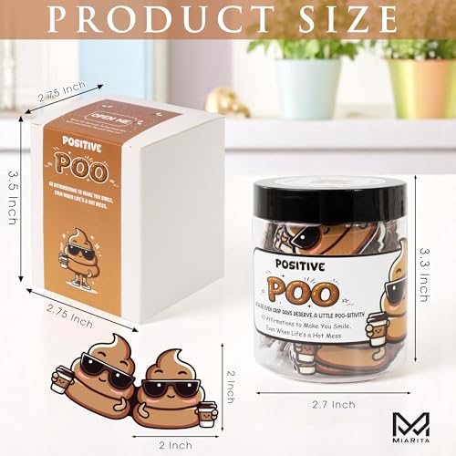 Positive Poo Affirmation Jar