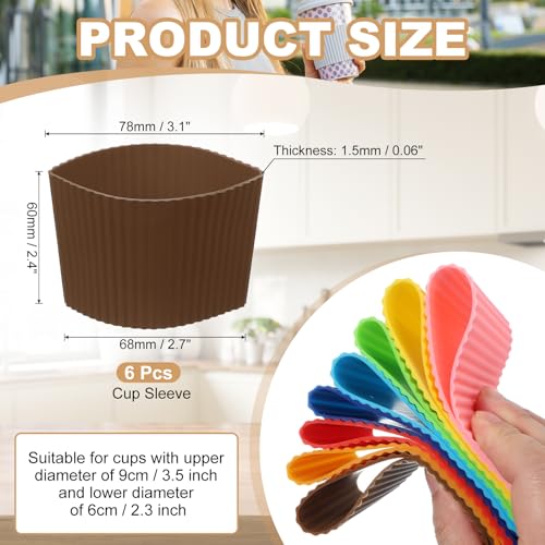 6Pack Coffee Cup Sleeves (6 Count)