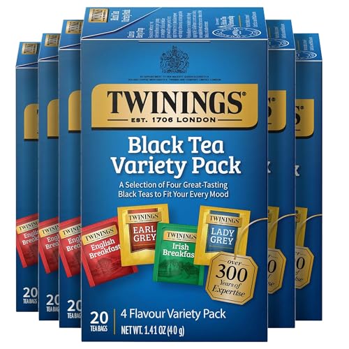 Black Tea Variety Sampler Pack (120 Count)