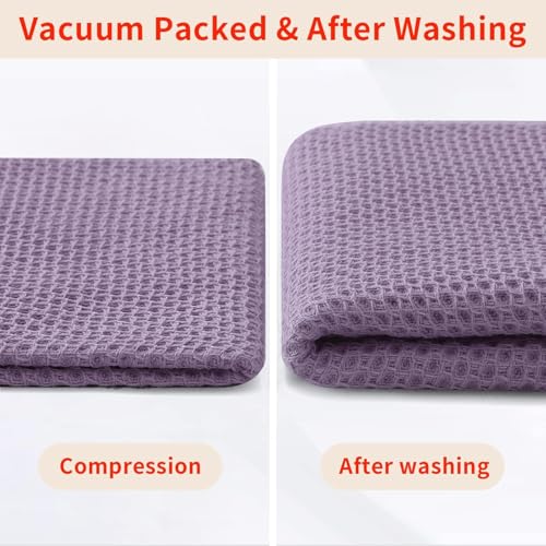 100% Cotton Waffle Weave Kitchen Dish Cloths 6 (6 Count)