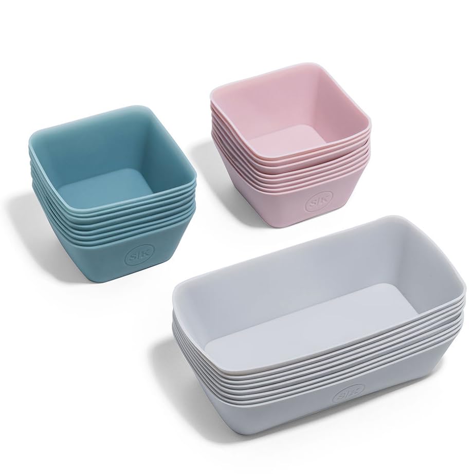 Reusable Silicone Bento Baking Cups (24 Count)