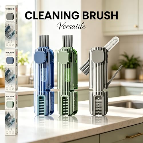 3Pcs 4 in 1 Cup Lid Gap Cleaning Brush Set (3 Count)