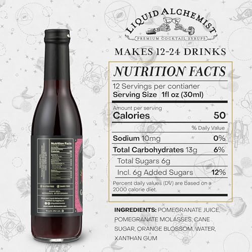 Grenadine Syrup for Cocktails (12.7 Fl Oz)