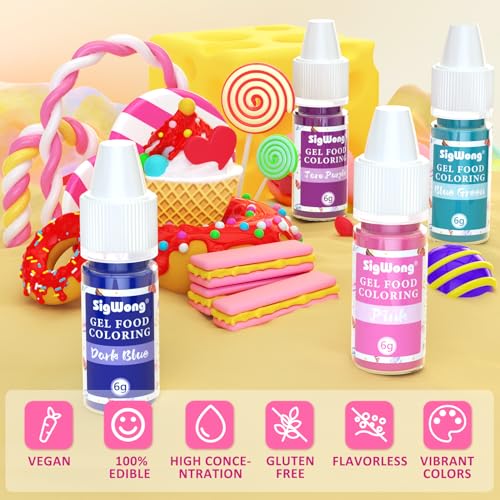 Gel Food Coloring Set (5.25 Fl Oz)