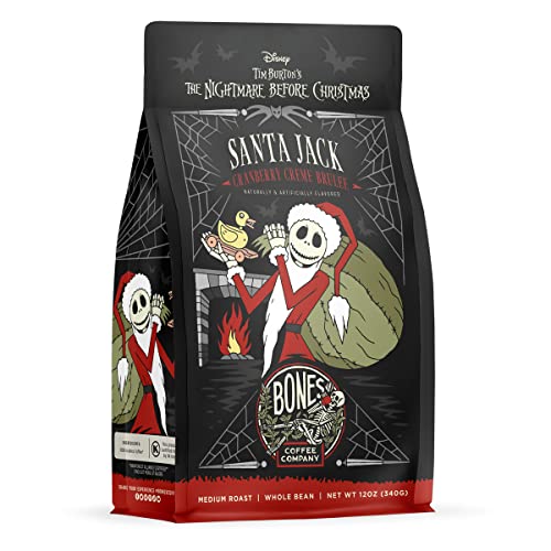 The Nightmare Before Christmas Santa Jack Flavored Coffee Beans (12 Ounce)