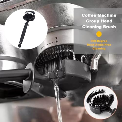 2PCS Espresso Coffee Machine Cleaning Brush Set (2 Count)