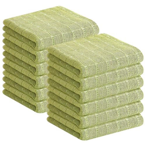 100% Cotton Terry Kitchen Towels (12 Count)