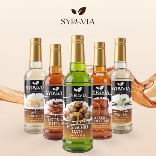 Coffee Syrup Pistachio Date Flavored Syrup for Drinks (25.4 Fl Oz)